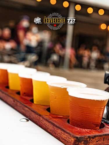 View of a beer tap from FOK’s Brewing Co.