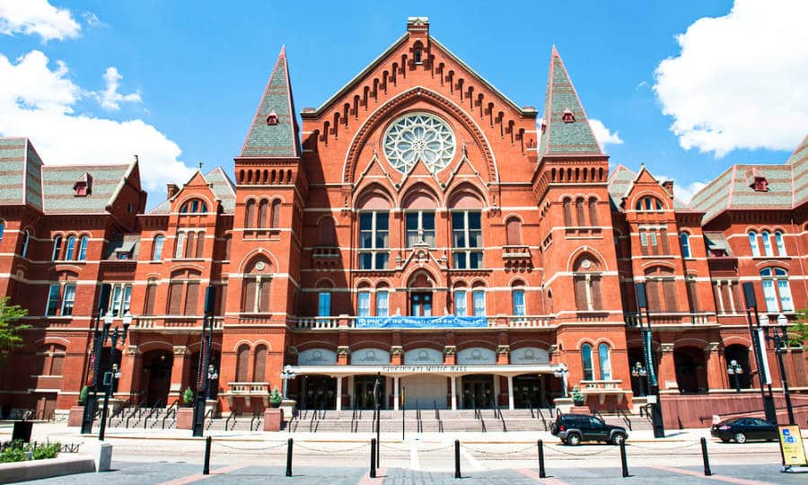 View of the Cincinnati Music Hall from the outside