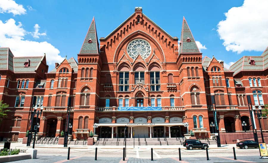 View of the Cincinnati Music Hall from the outside