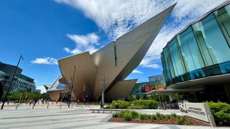 Exterior view of the Denver Art Museum