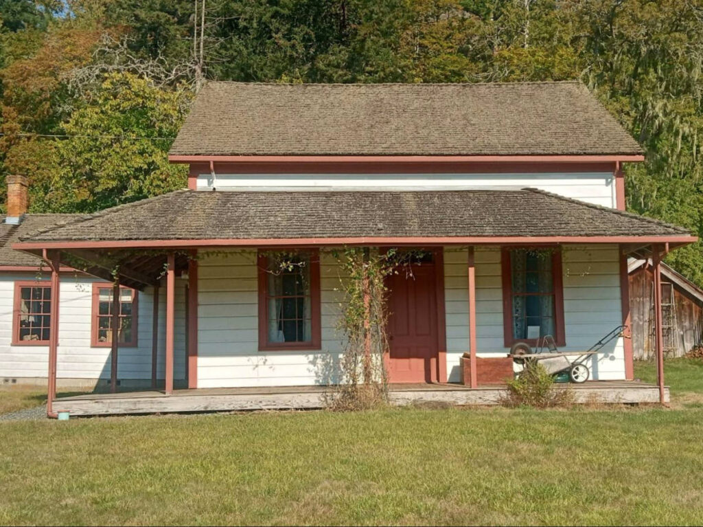 View of a Family home at Ruckle Heritage Farm