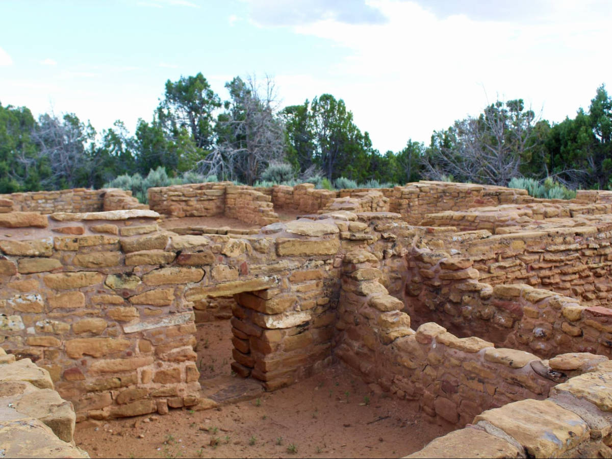 View of a structure at the Far View House