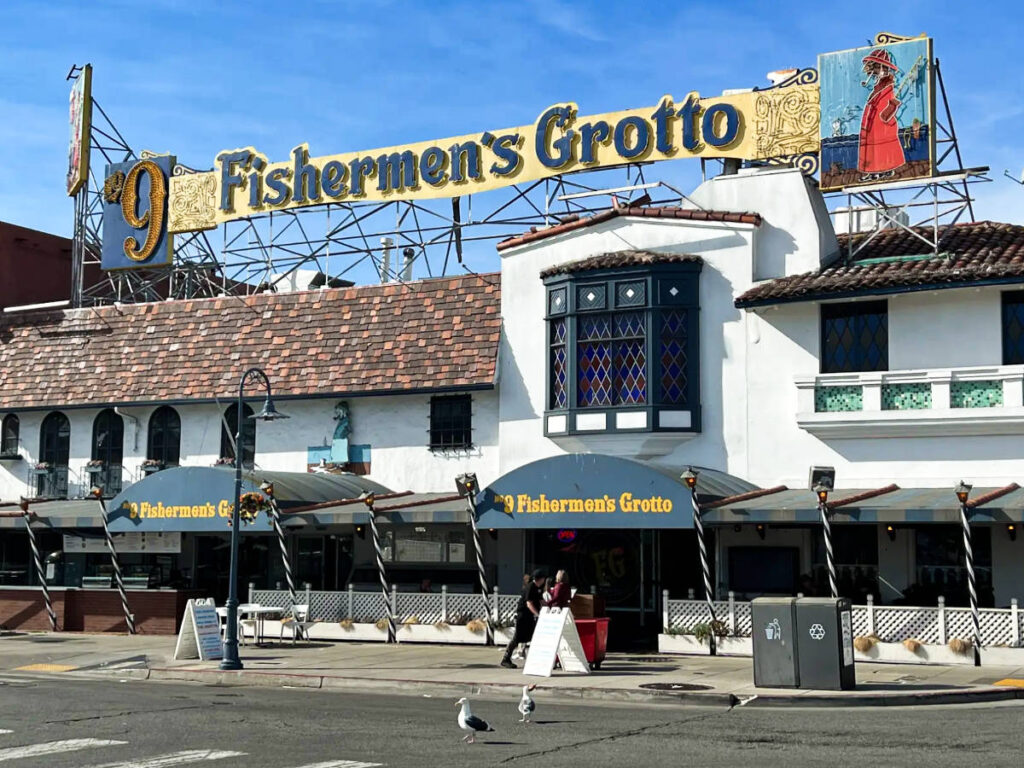 Exterior view of the Fisherman’s Grotto