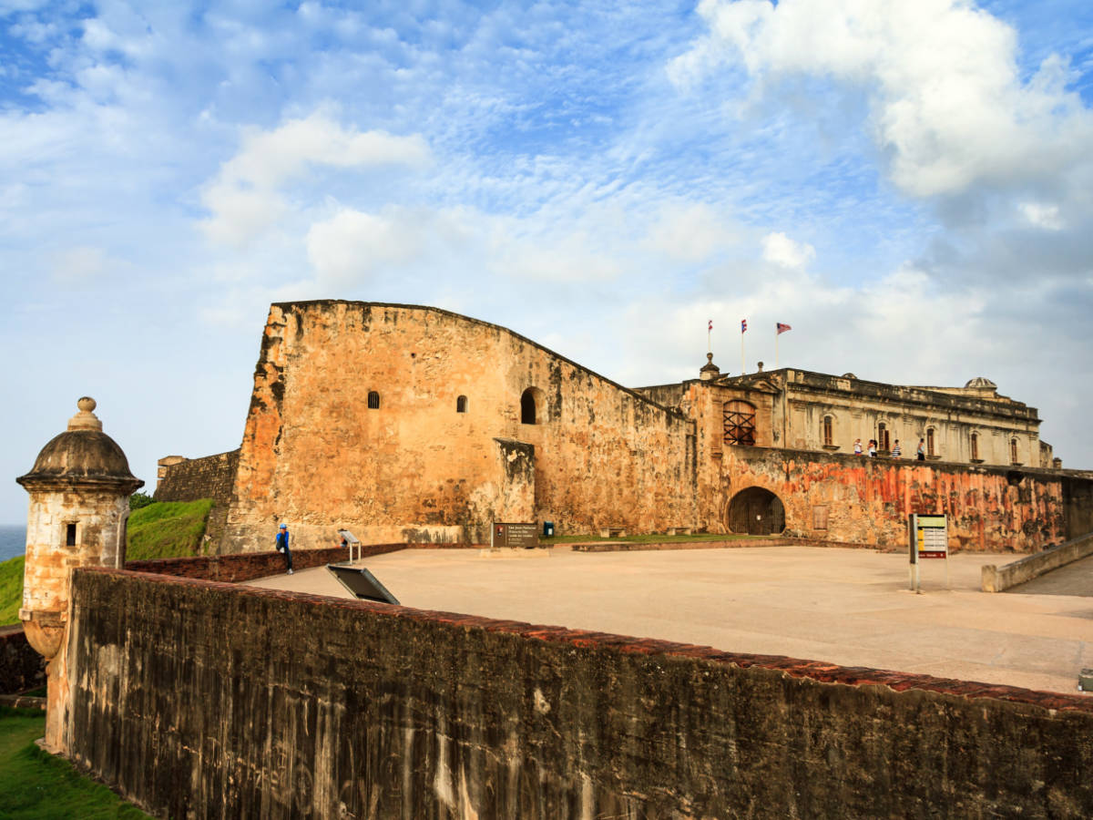 Panoramic view of the Castillo San Cristobal