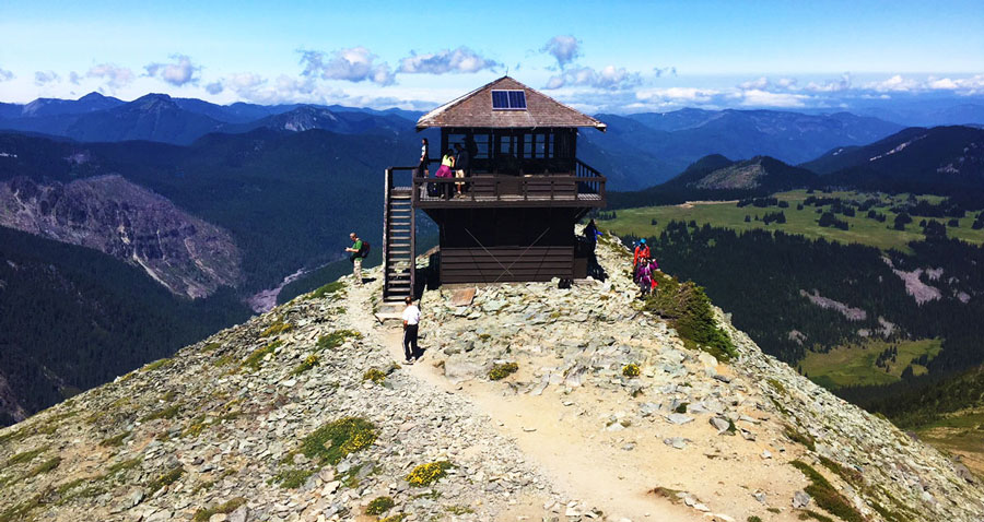 View from the top of Fremont Lookout