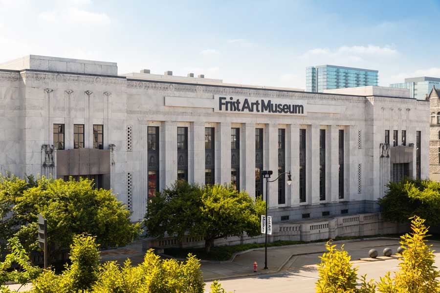 View of the Frist Art Museum in Nashville