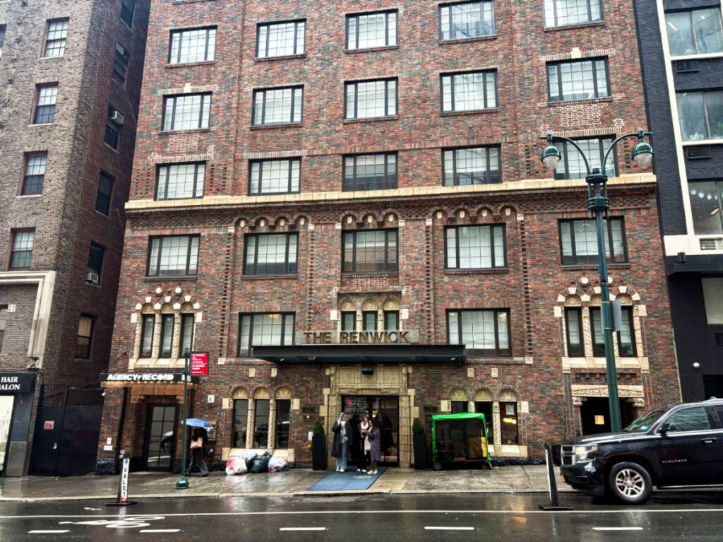 Exterior view of the Renwick Hotel