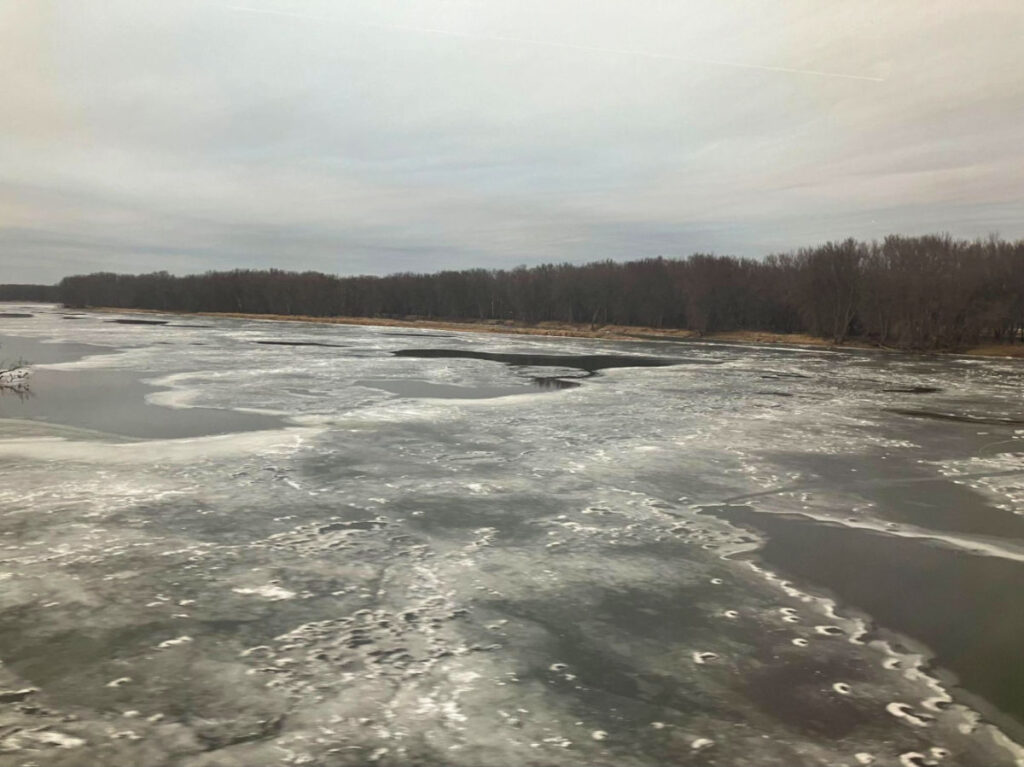 View of the Frozen scenery seen from Borealis