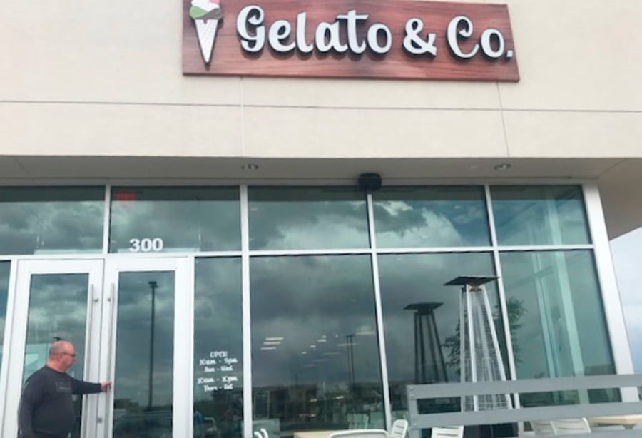 The Gelato & Co from the outside