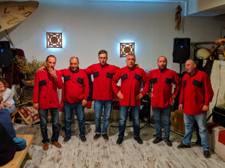 Traditional Georgian singers