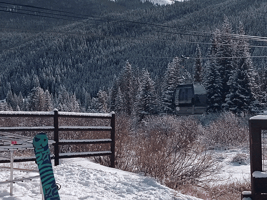 View of Keystone gondola