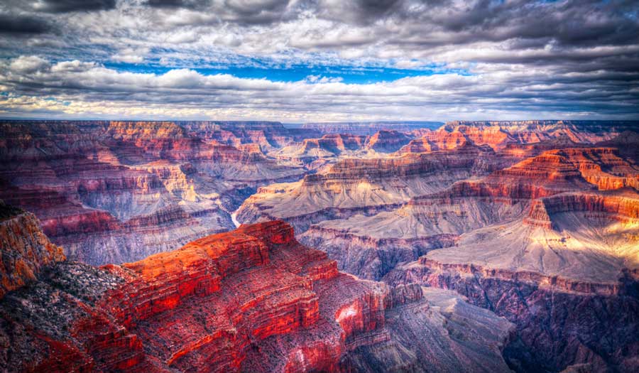 Scenic view from the Grand Canyon in Las Vegas