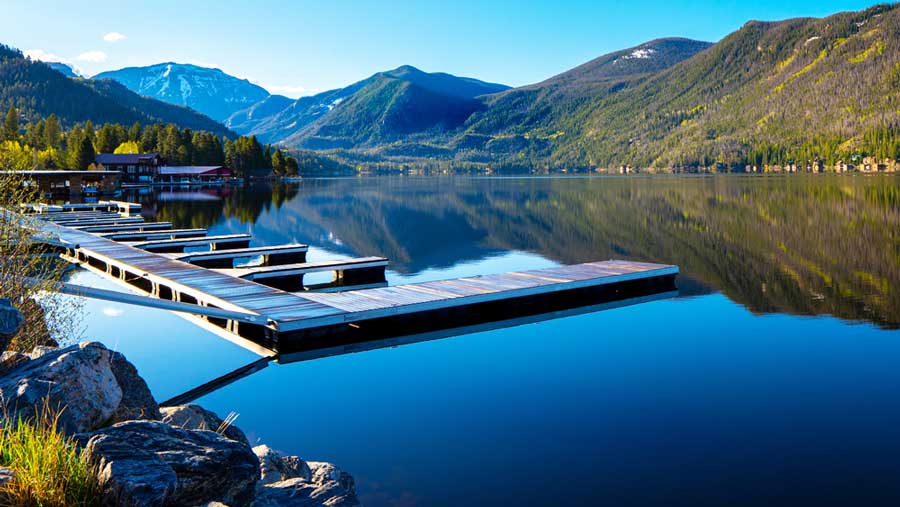 Relaxing view from Grand Lake