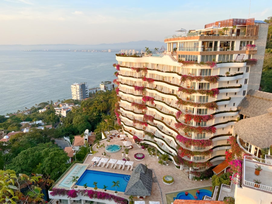 Overlooking view of Grand Miramar in Puerto Vallarta