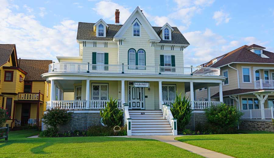 A historic Victorian-era home