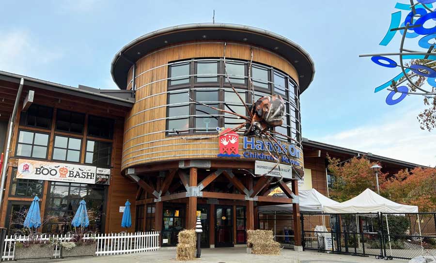 The Hands On Children’s Museum building from the outside