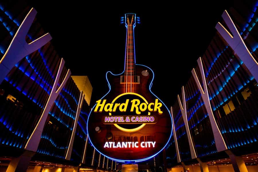 View of the Hard Rock Hotel & Casino from the outside