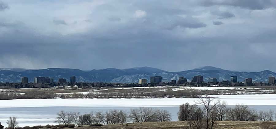 View from the Heather Gardens in Aurora