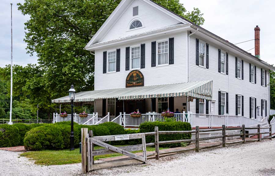 View of the Cold Spring Village from the outside