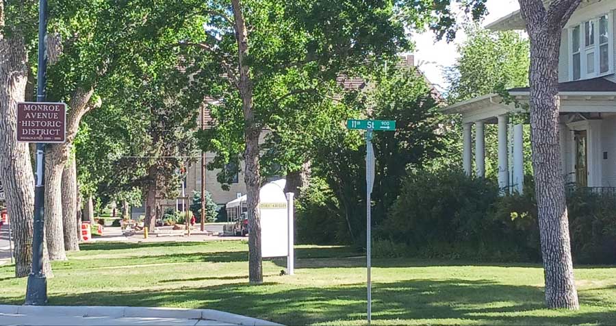 View of a neighborhood in Historic District
