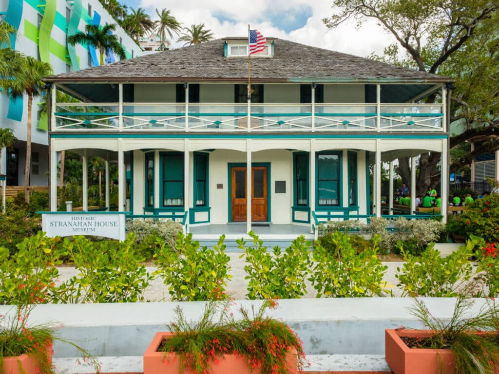 View outside the Historic Stranahan House Museum