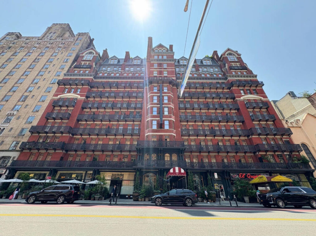 The Hotel Chelsea from the outside