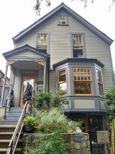 View of a houses from the outside in Strathcona
