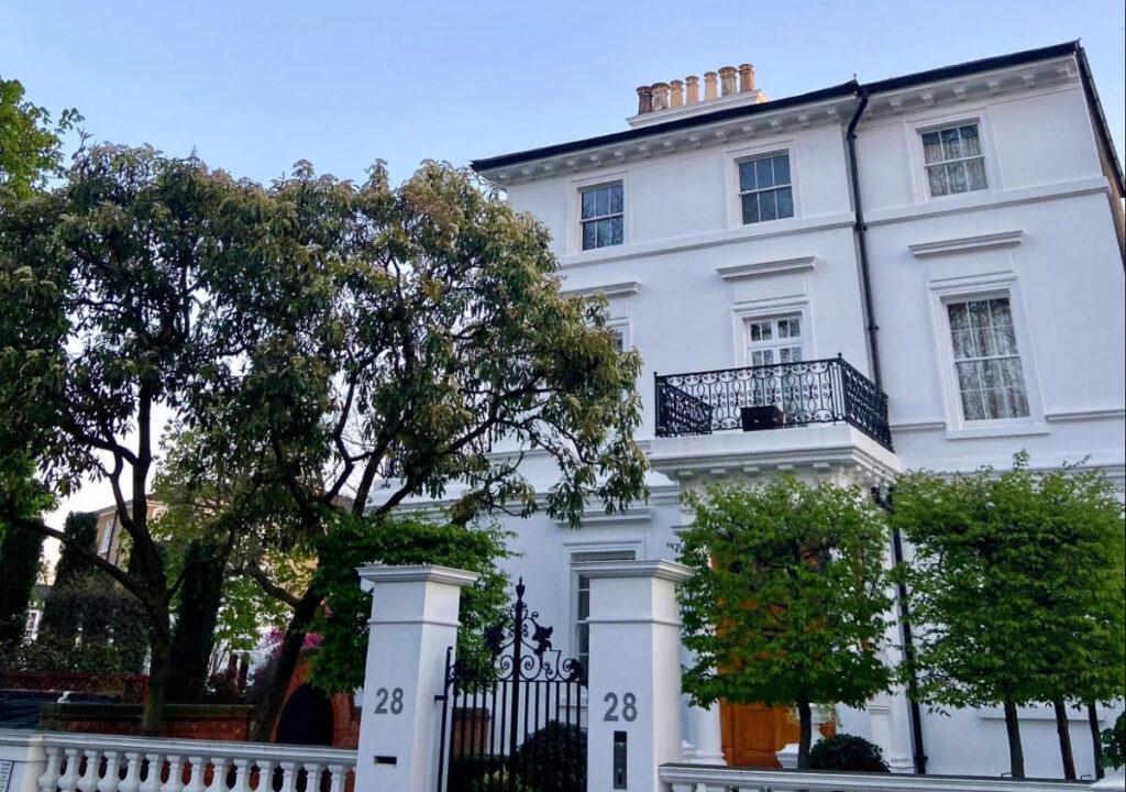 Exterior of a house in Chelsea