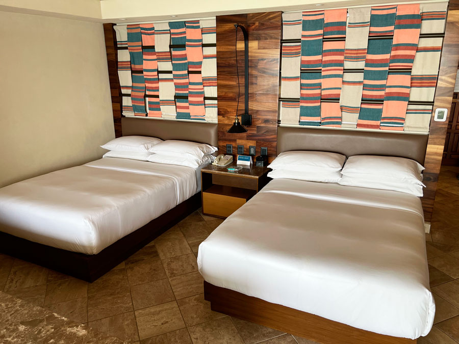View of two beds in a bedroom in Hyatt Ziva