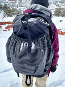 View of the front face of Hyperlite Mountain Gear Southwest