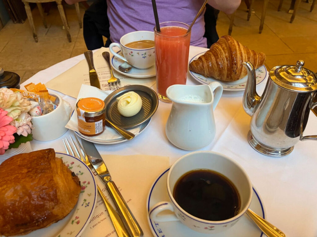 Brunch meals at ISO Café