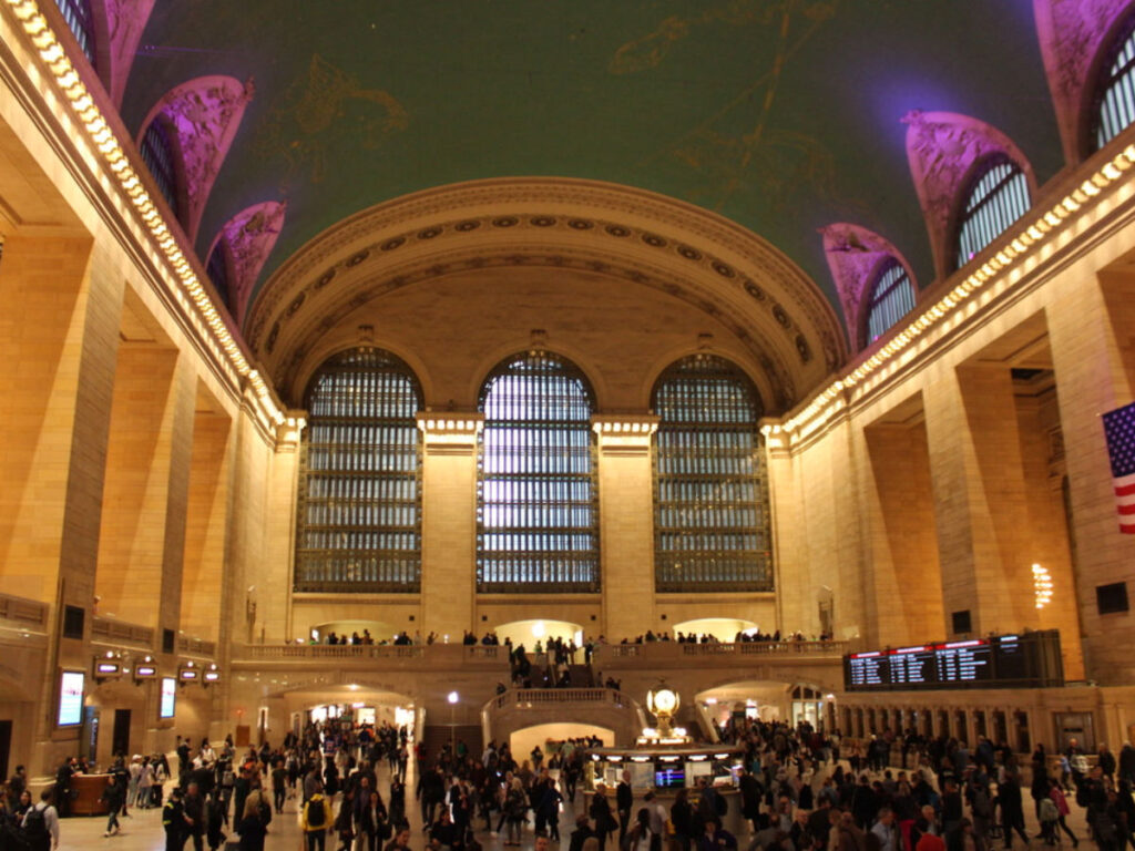 View inside Grand Central Terminal