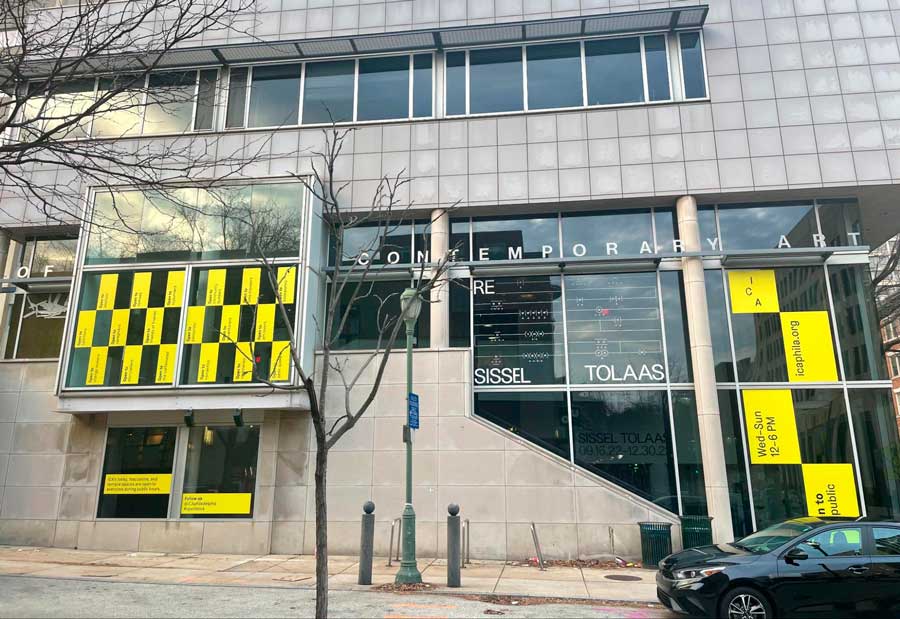 The Institute of Contemporary Art building from the outside