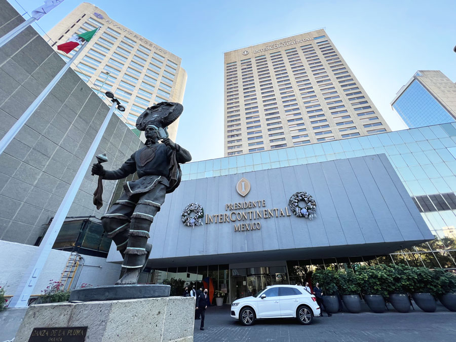The Intercontinental Presidente from the outside