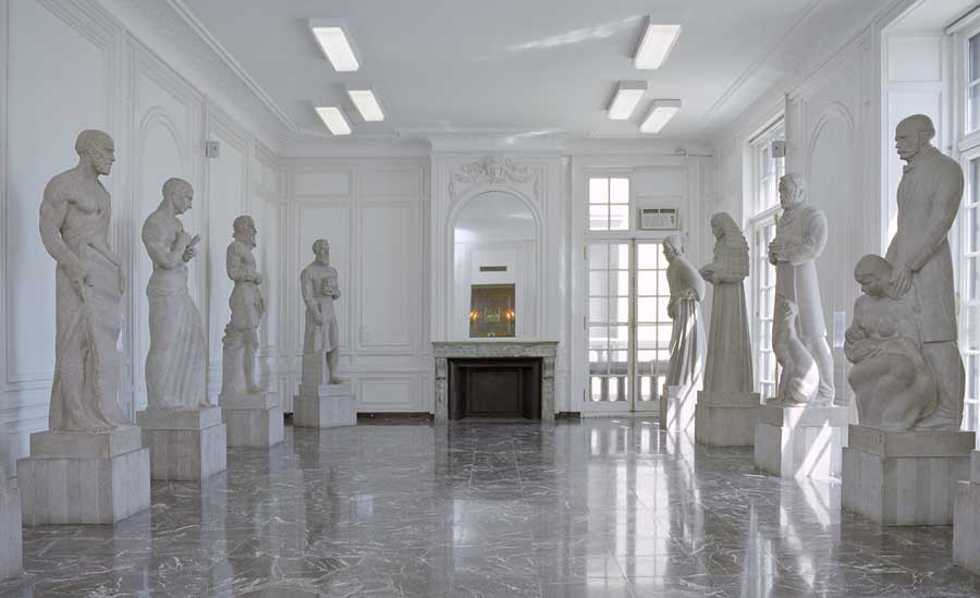 View from the inside of the International Museum of Surgical Science