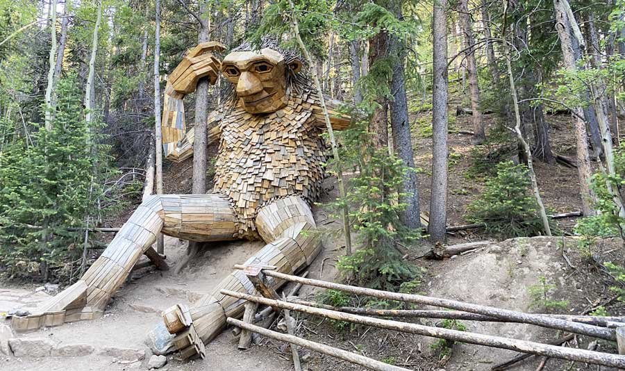 View of a Breckenridge troll in Isak Heartstone