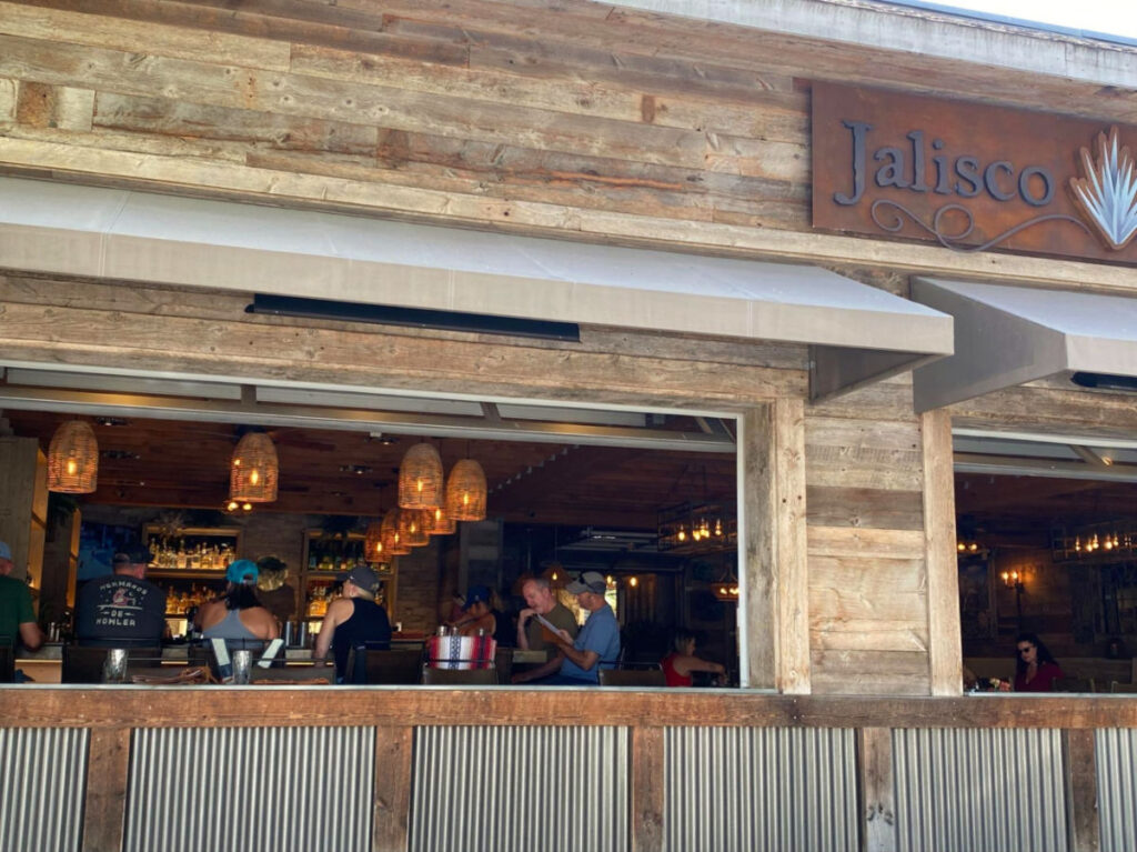 Outside view of the Jalisco Cantina