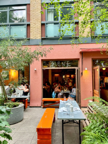 View of Jolene from the outside