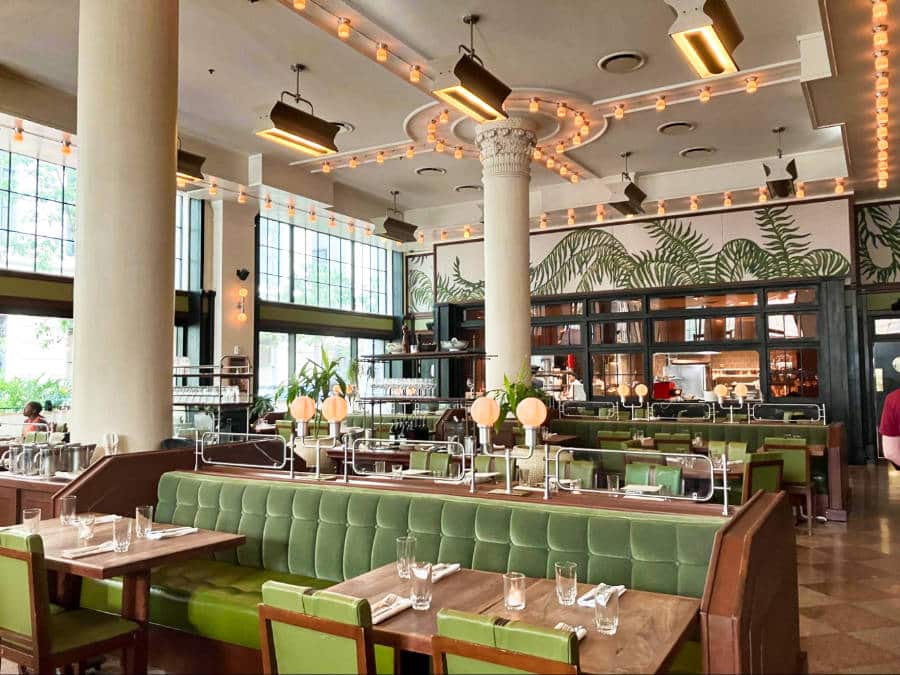 Fancy interior view of Josephine Estelle