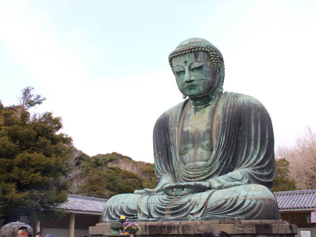 The great Buddha at the Kotoku-in temple