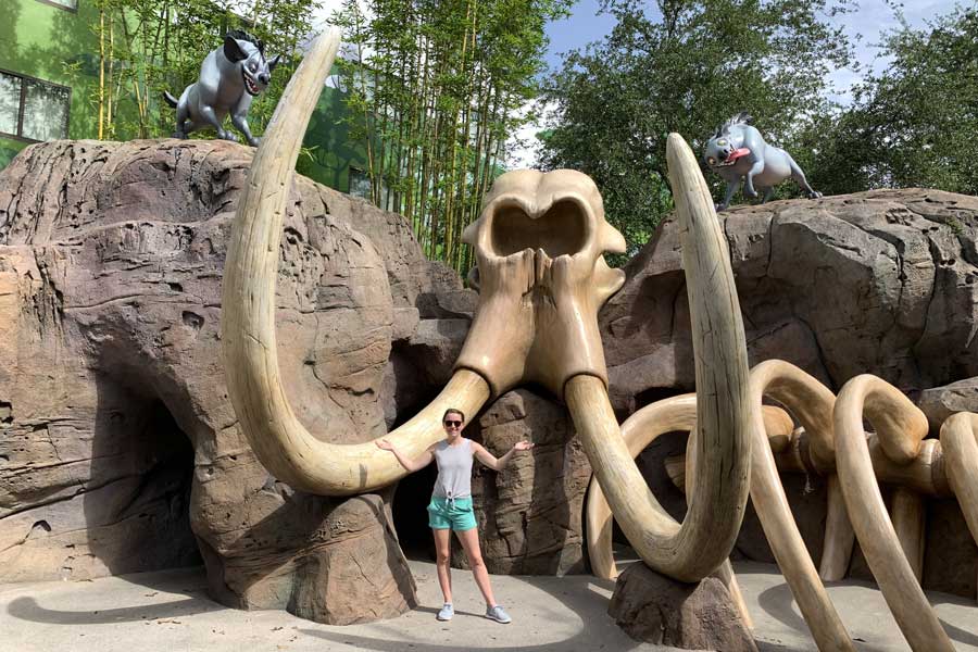 The Author in Disney’s Art of Animation Resort