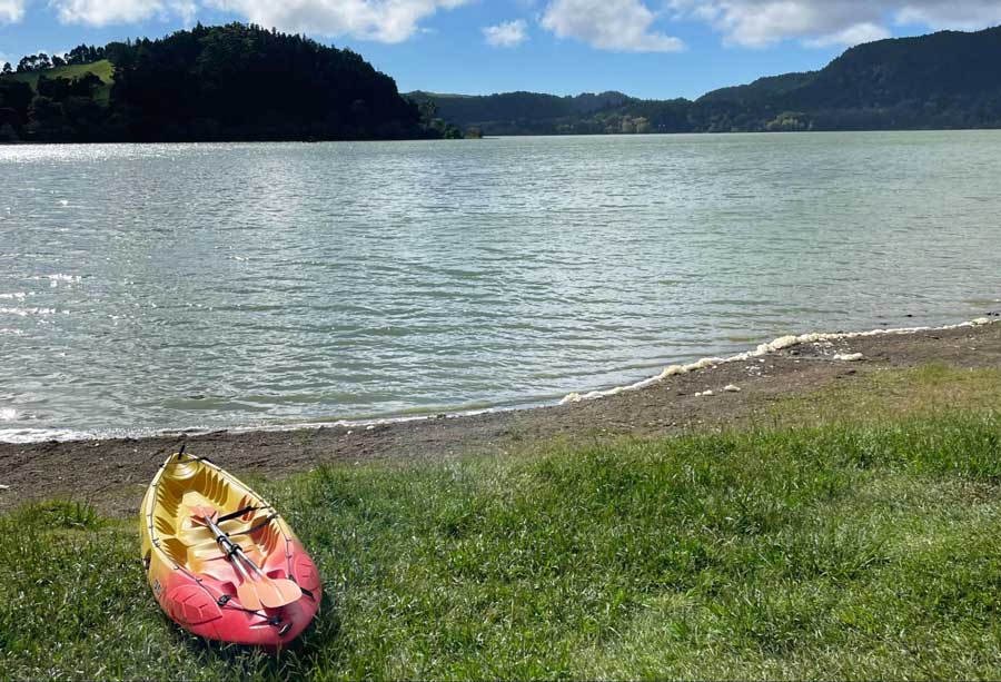 A kayak at Sao Miguel Island