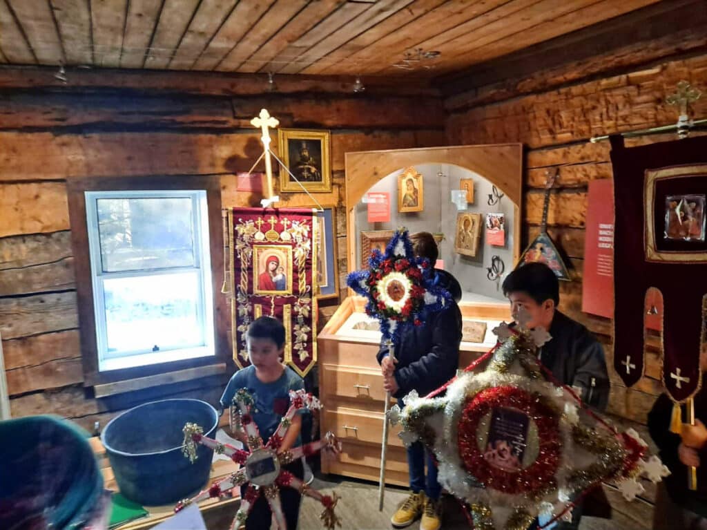 A Christmas celebration of Russian Orthodox