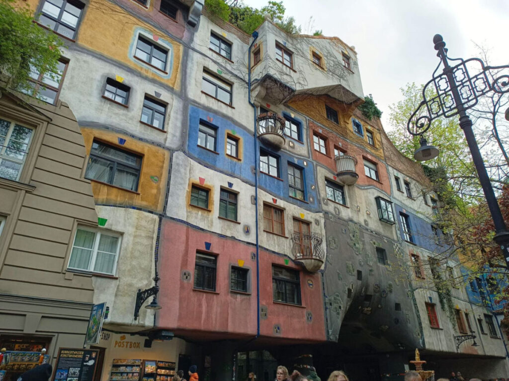 Outside view of the KunstHaus Museum Wien