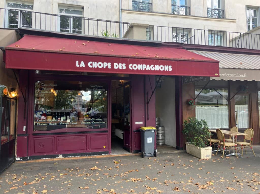La Chope des Compagnons from the outside