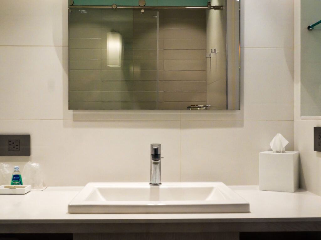 View of the faucet and sink at the La Concha Renaissance San Juan Resort