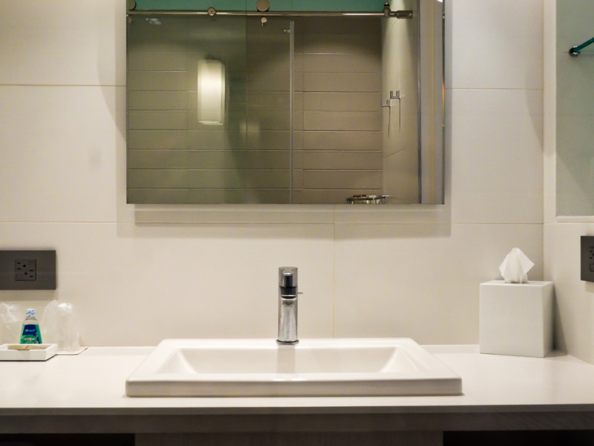 View of the faucet and sink at the La Concha Renaissance San Juan Resort