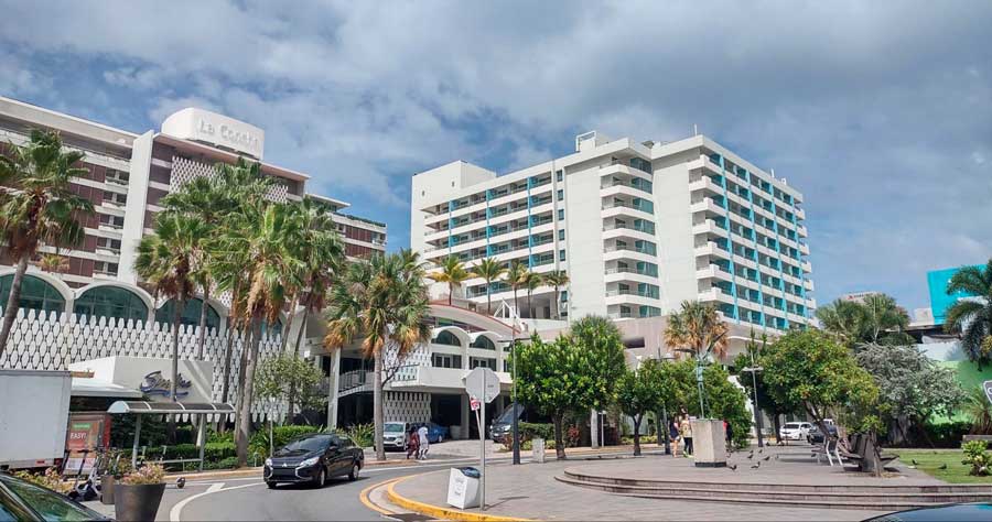 The La Concha Renaissance San Juan Resort building in Puerto Rico