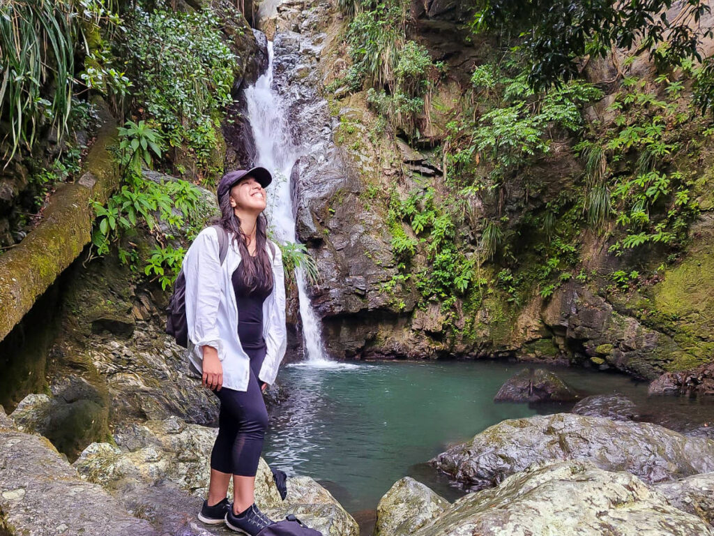 The author, Vanessa Ramos in La Soplaera in Peñuelas