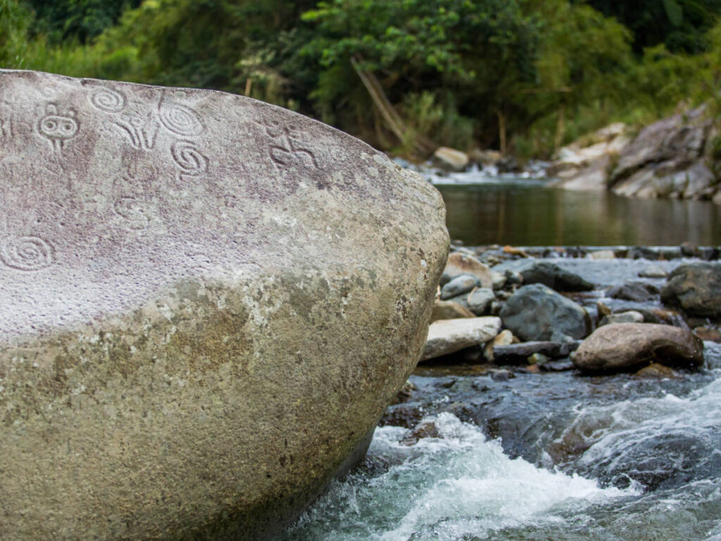 A petroglyph in La piedra Escrita